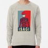 ssrcolightweight sweatshirtmensoatmeal heatherfrontsquare productx1000 bgf8f8f8 - Blue Lock Gifts