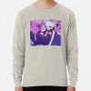 ssrcolightweight sweatshirtmensoatmeal heatherfrontsquare productx1000 bgf8f8f8 16 - Blue Lock Gifts