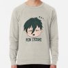 ssrcolightweight sweatshirtmensoatmeal heatherfrontsquare productx1000 bgf8f8f8 23 - Blue Lock Gifts