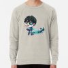 ssrcolightweight sweatshirtmensoatmeal heatherfrontsquare productx1000 bgf8f8f8 36 - Blue Lock Gifts