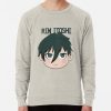 ssrcolightweight sweatshirtmensoatmeal heatherfrontsquare productx1000 bgf8f8f8 4 - Blue Lock Gifts
